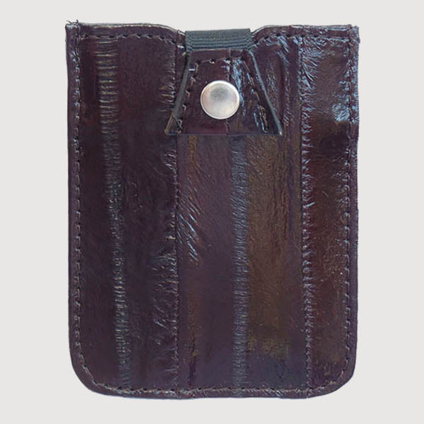 sleeves bags card holder exotic animal skin Eel Leather Credit Card holder