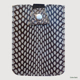 Snake Leather Credit Card Case