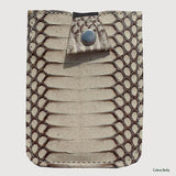 Snake Leather Credit Card Case