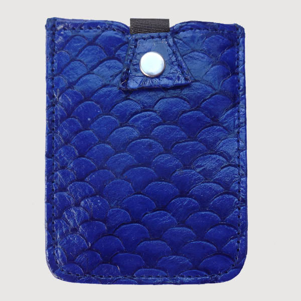 sleeves bags card holder exotic animal skin Fish Leather Credit Card Case