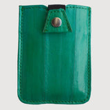 Eel Leather Credit Card Case