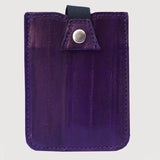 Eel Leather Credit Card Case