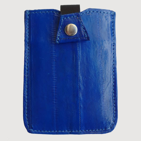 Eel Leather Credit Card holder - eel leather – Col de Mar