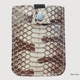 Snake Leather Credit Card Case