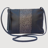 Dots / Leather Crossbody - Shoulder Handbag